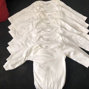 Carter’s Long Sleeve Onesie/ Undershirt Bundle